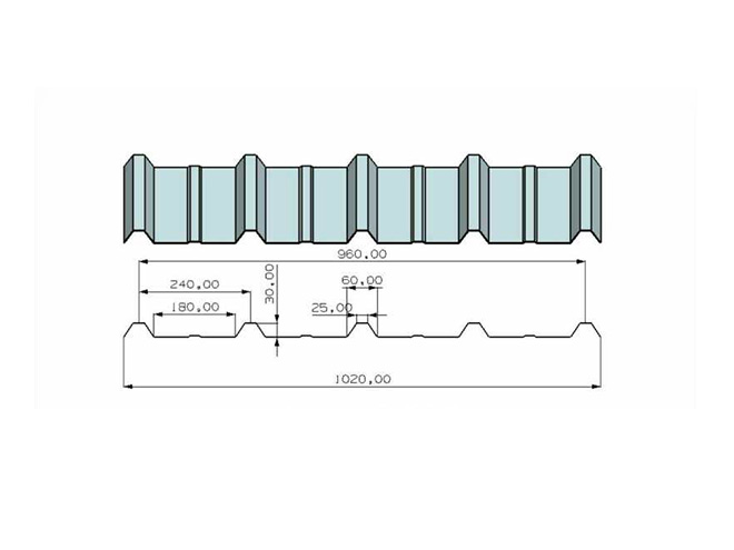 PC波浪板版型圖